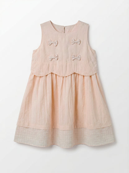 8140 Pink Dress For Girls