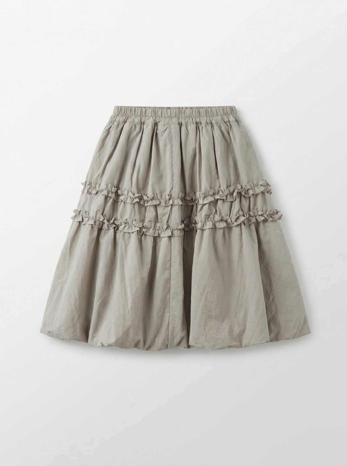 8143 Olive Green Skirt For Girls