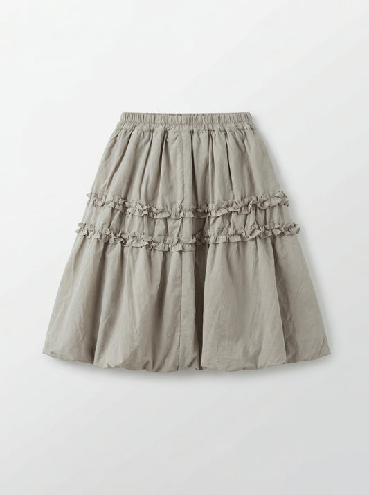 8143 Olive Green Skirt For Girls