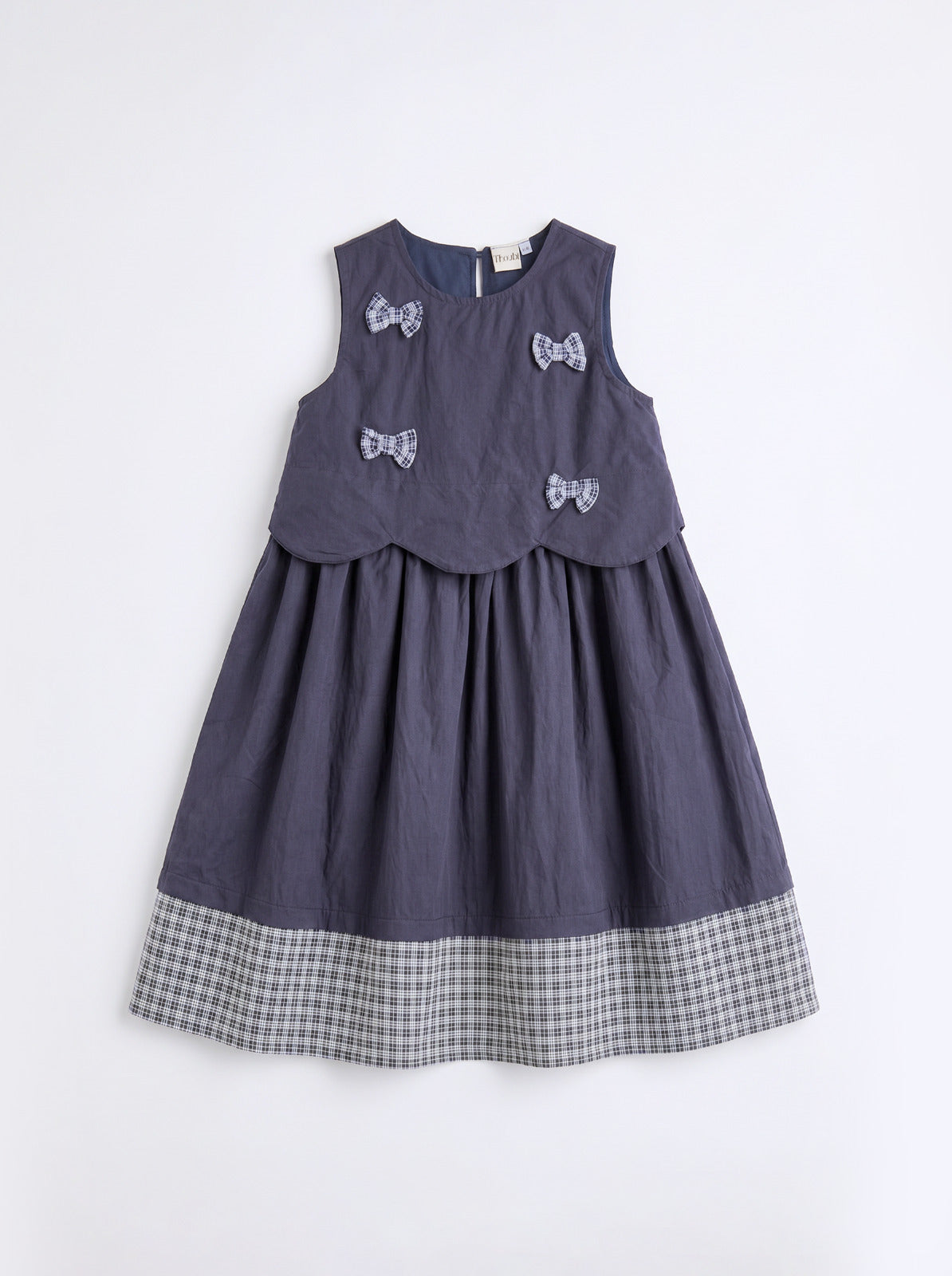 8140 Navy Dress For Girls