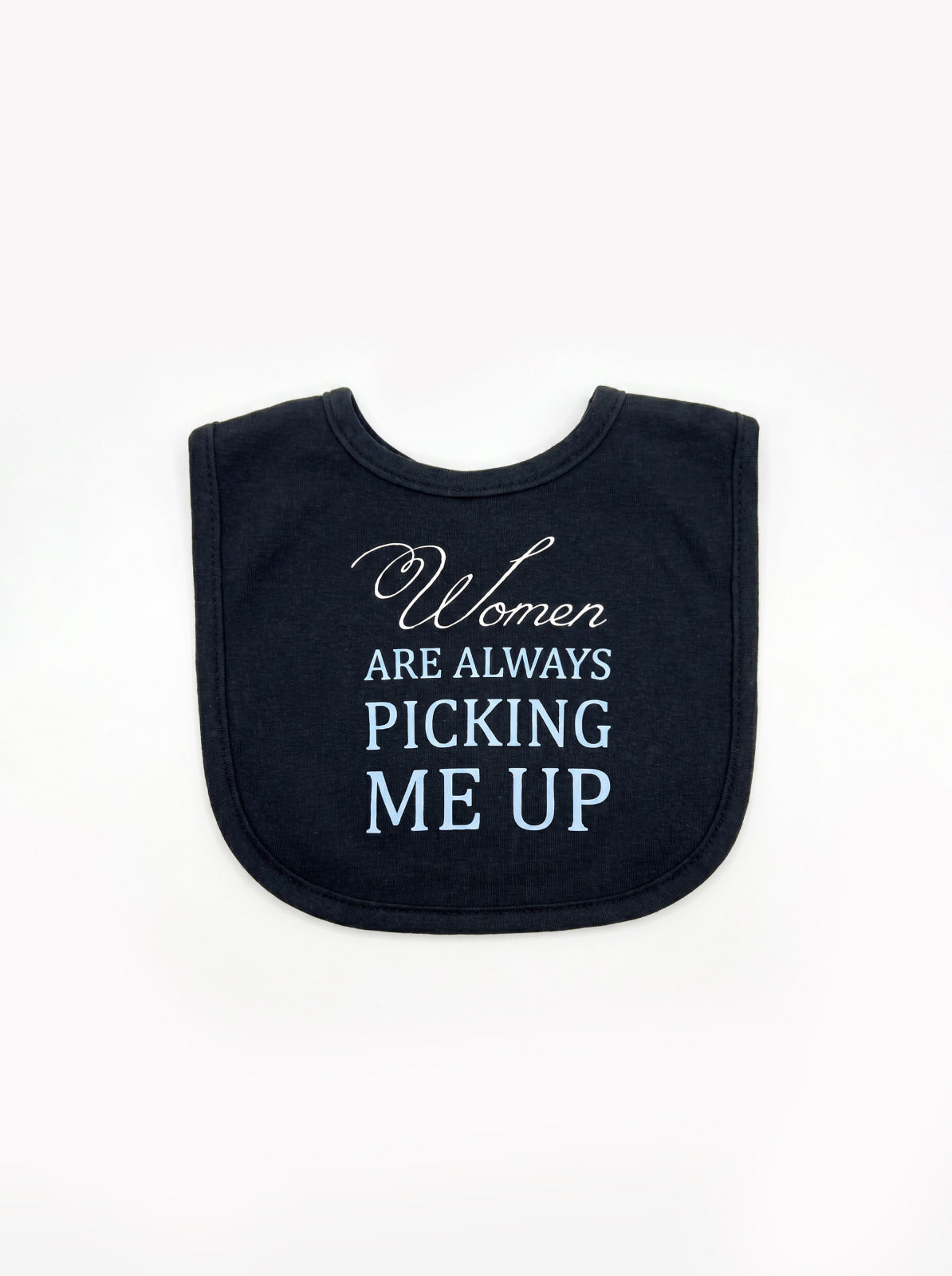 5 Pcs Blue Gentlemen Newborn Bib Set
