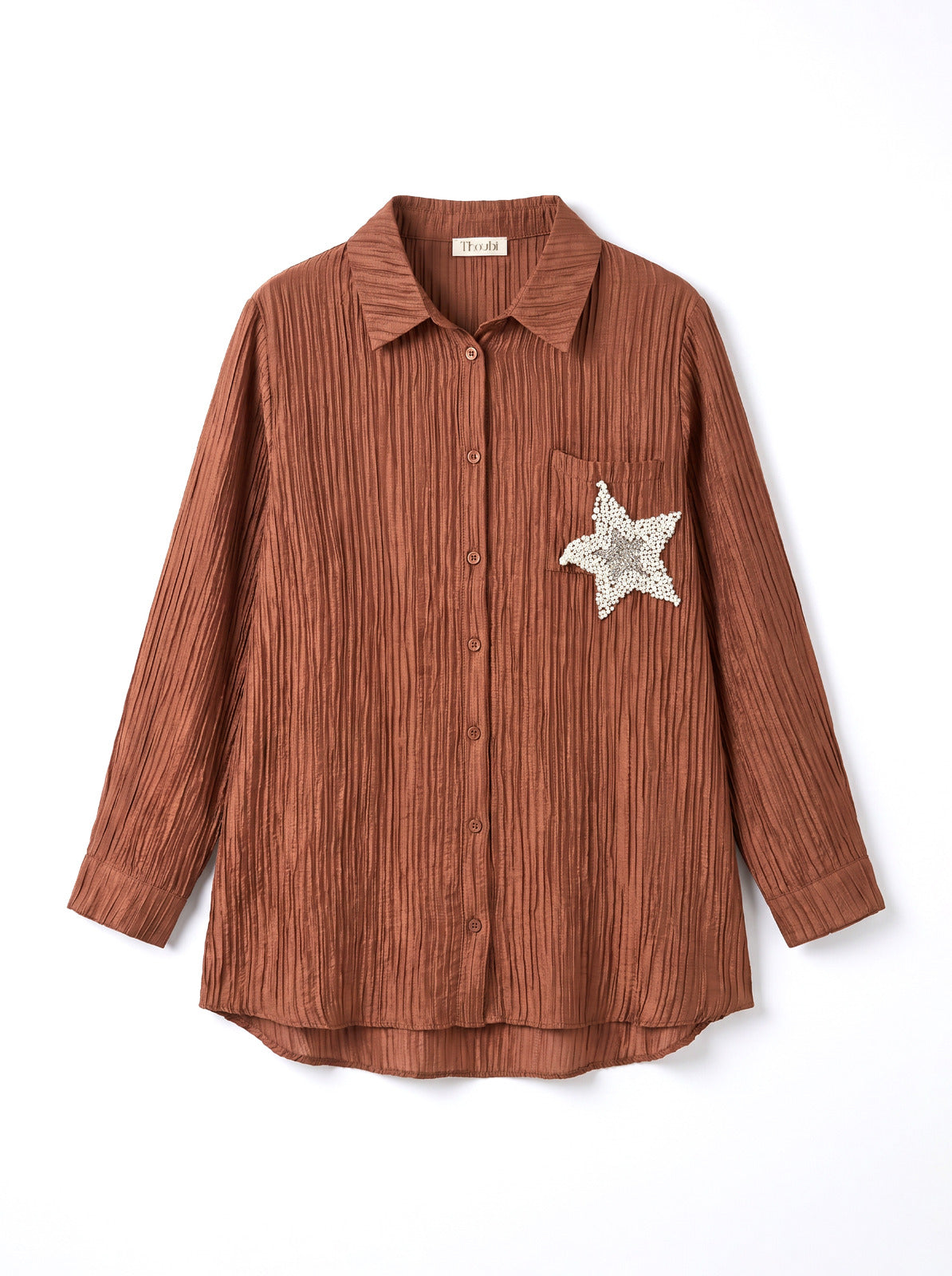 8321 Brown Shirt For Women