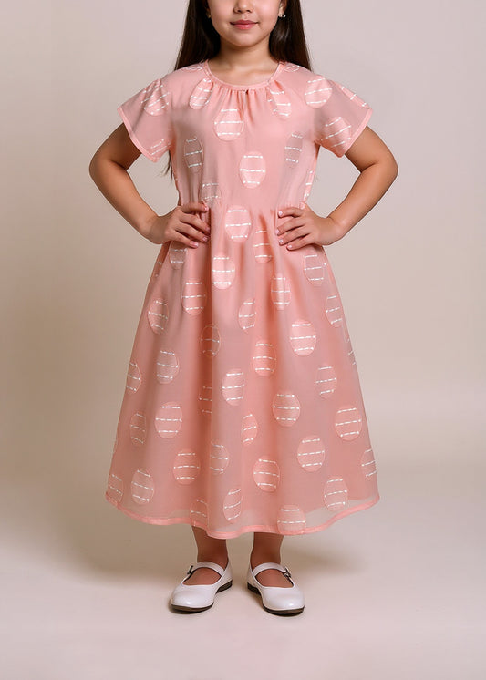 7805 Multi-Color Summer Dress For Girls