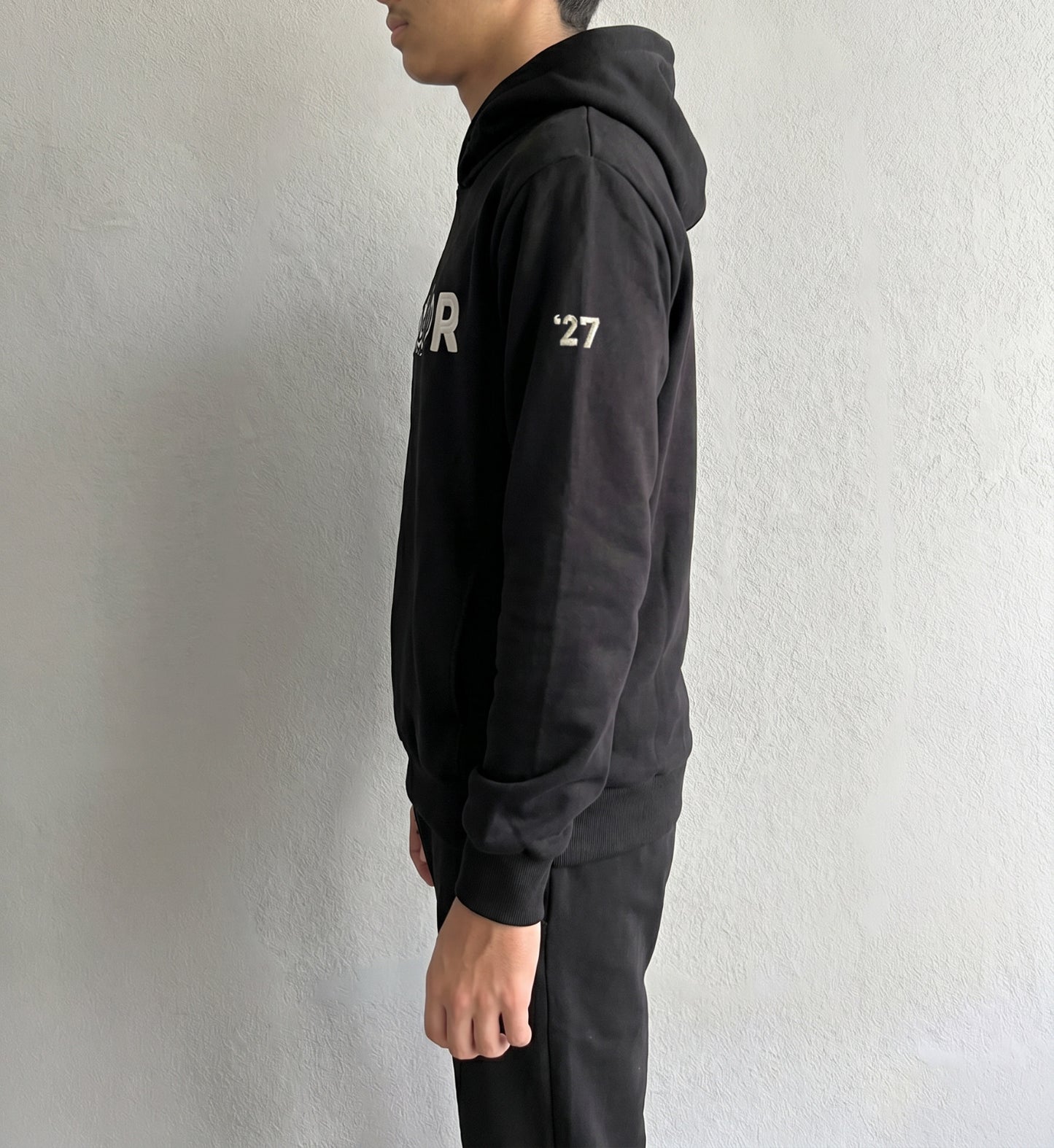 BIS Senior Black Hoodie For Men