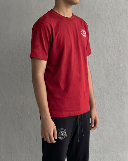 BIS Senior Red Polo PE T-Shirt For Men