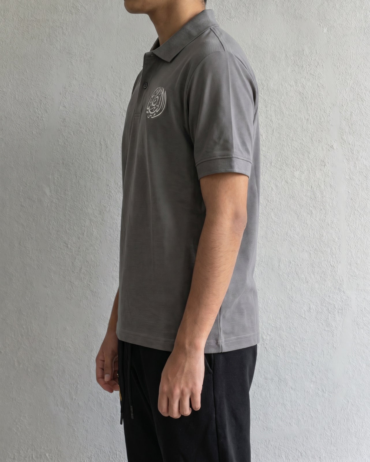 BIS Senior Grey Polo PE T-Shirt For Men