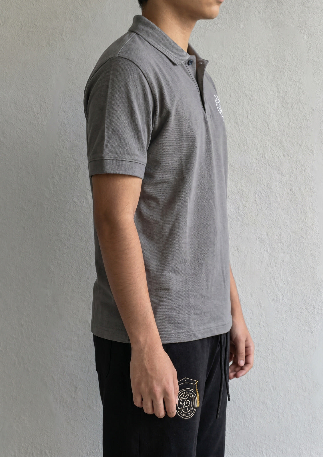 BIS Senior Grey Polo PE T-Shirt For Men