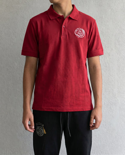 BIS Senior Red Polo PE T-Shirt For Men