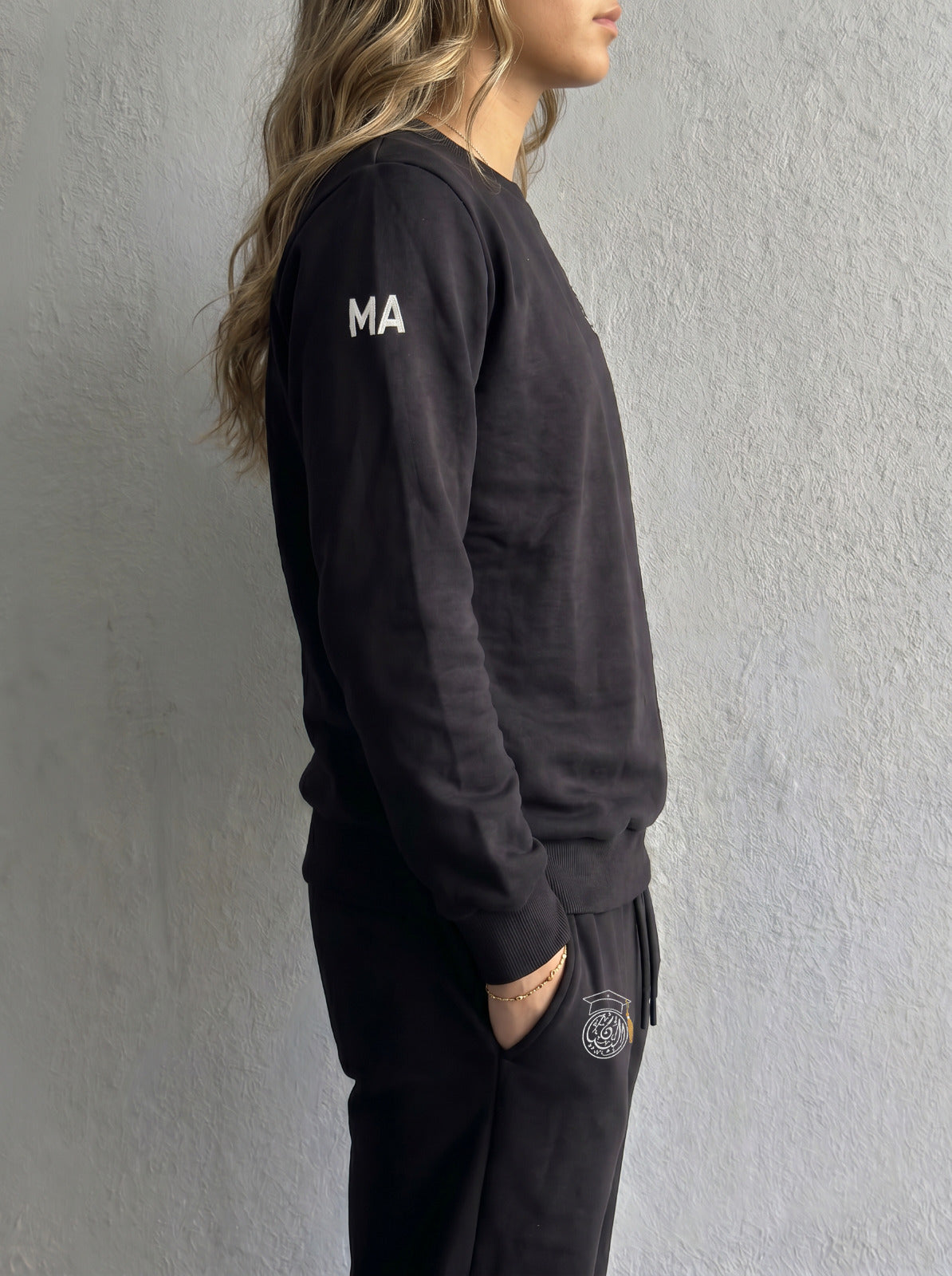 BIS Senior Black Sweater For Women