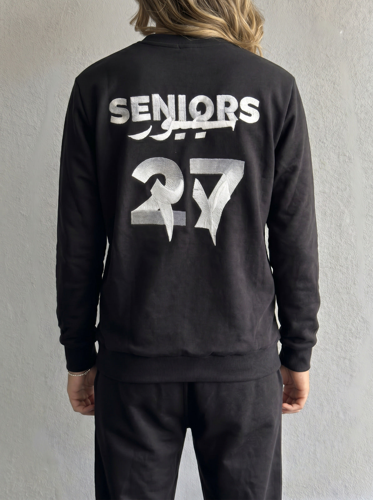 BIS Senior Black Sweater For Women