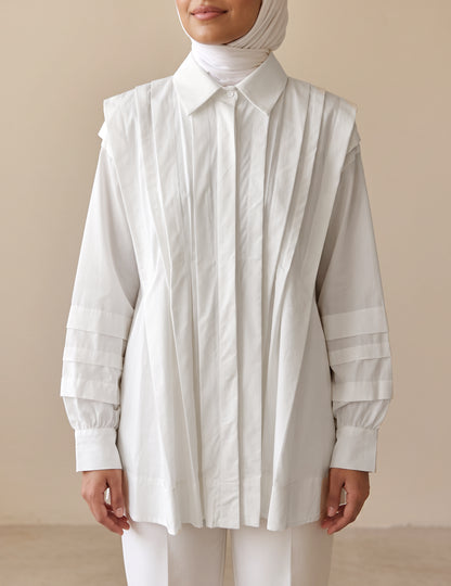 8385 White Shirt For Women