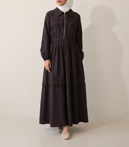 8219 Brown Dress For Women