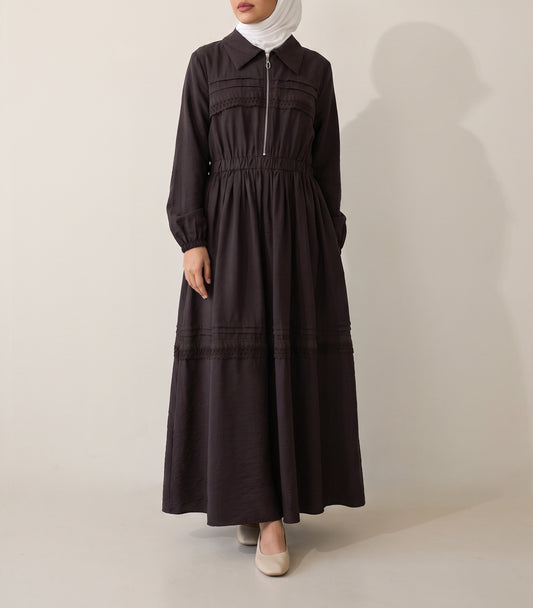 8219 Brown Dress For Women