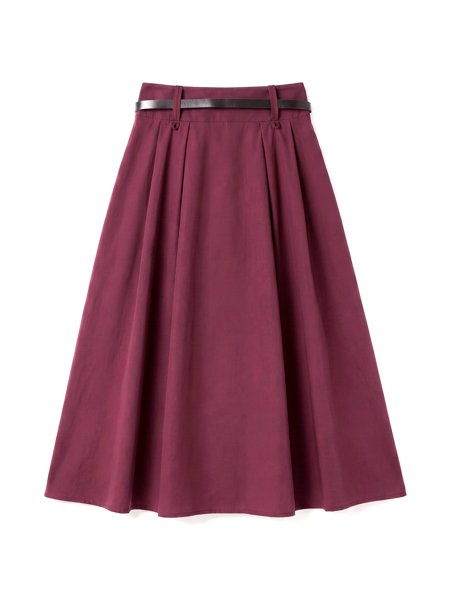 8313 Burgundy Red Skirt For Women