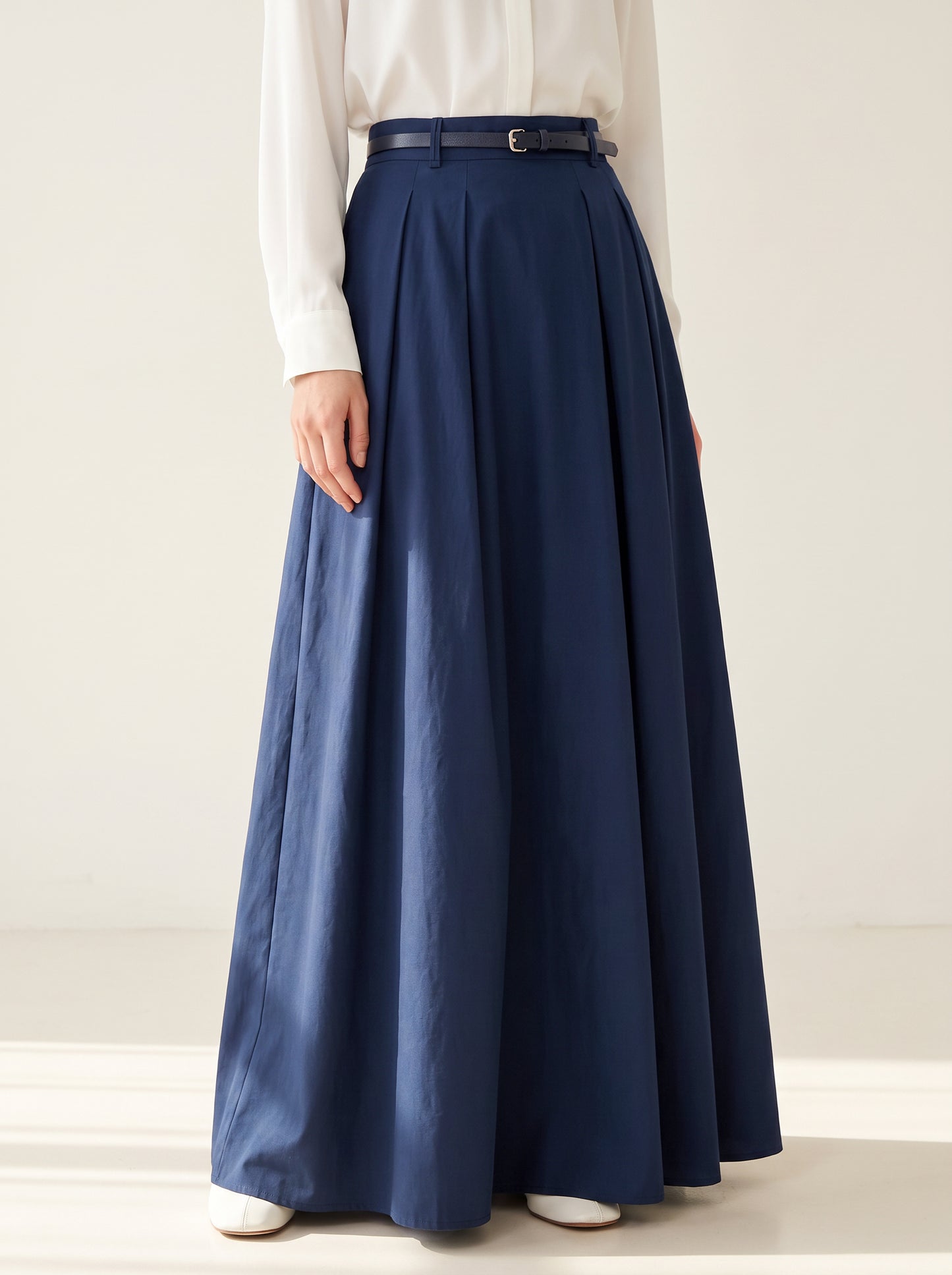 8313 Navy Skirt For Women