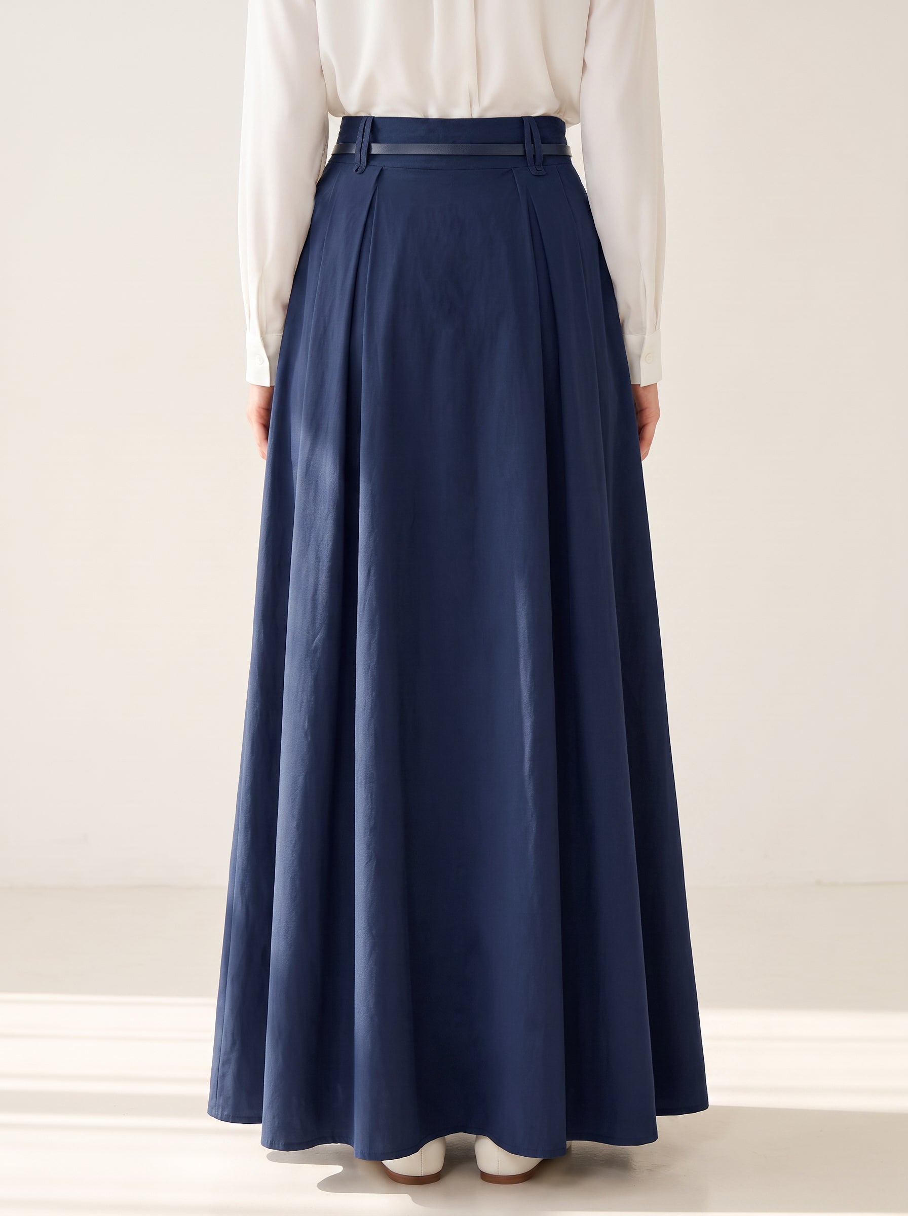 8313 Navy Skirt For Women