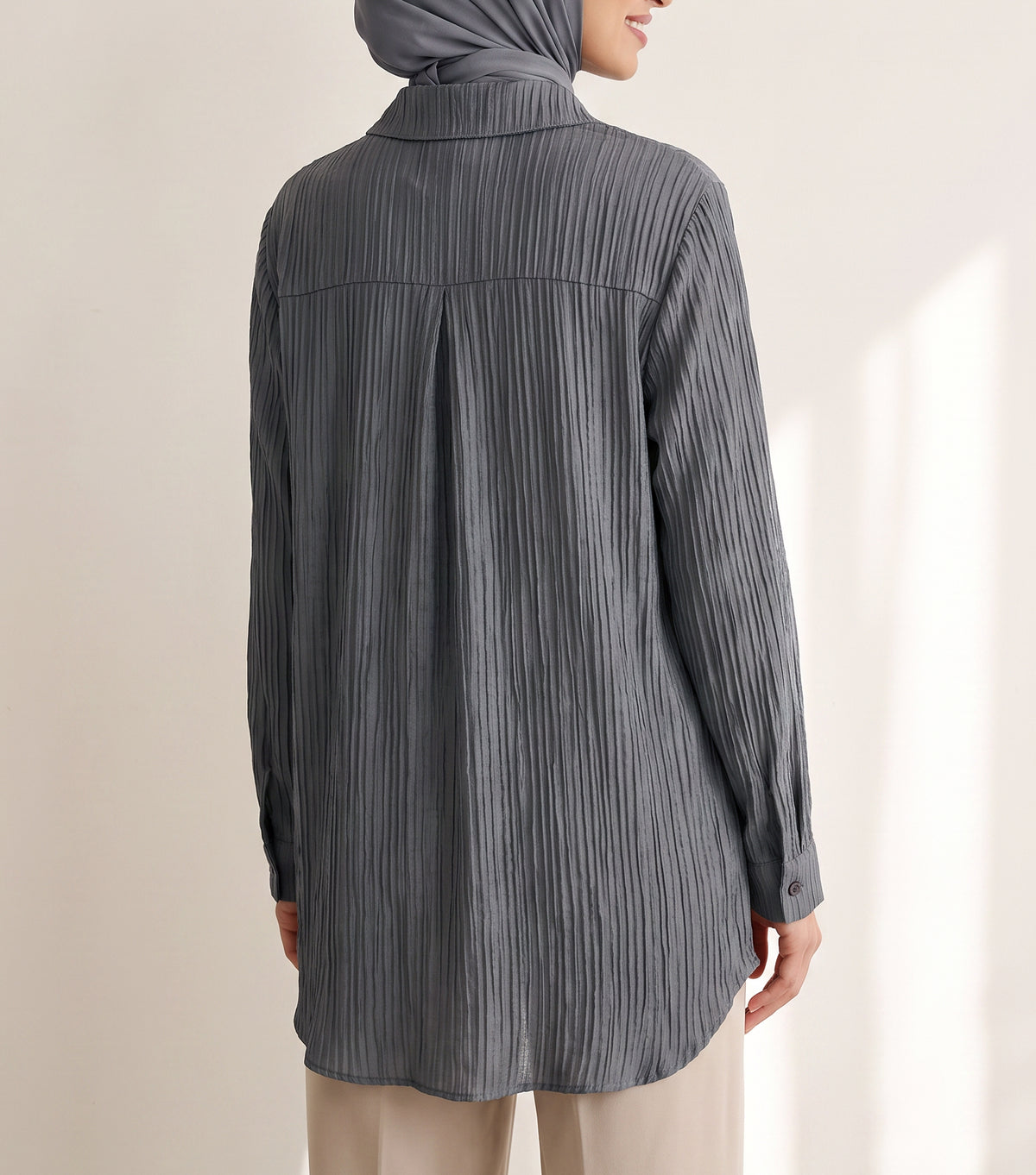 8321 Dark Grey Shirt For Women