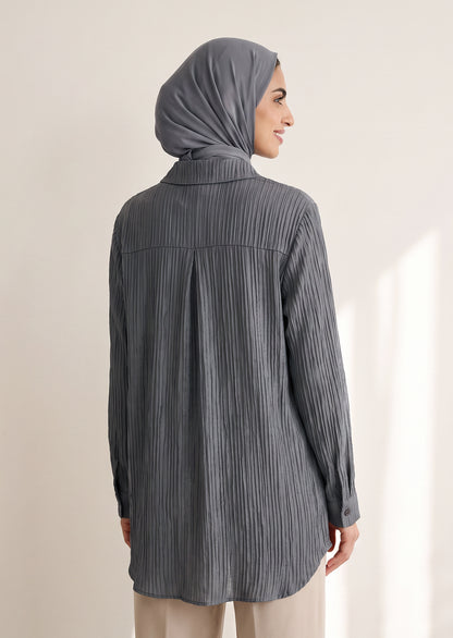 8321 Dark Grey Shirt For Women