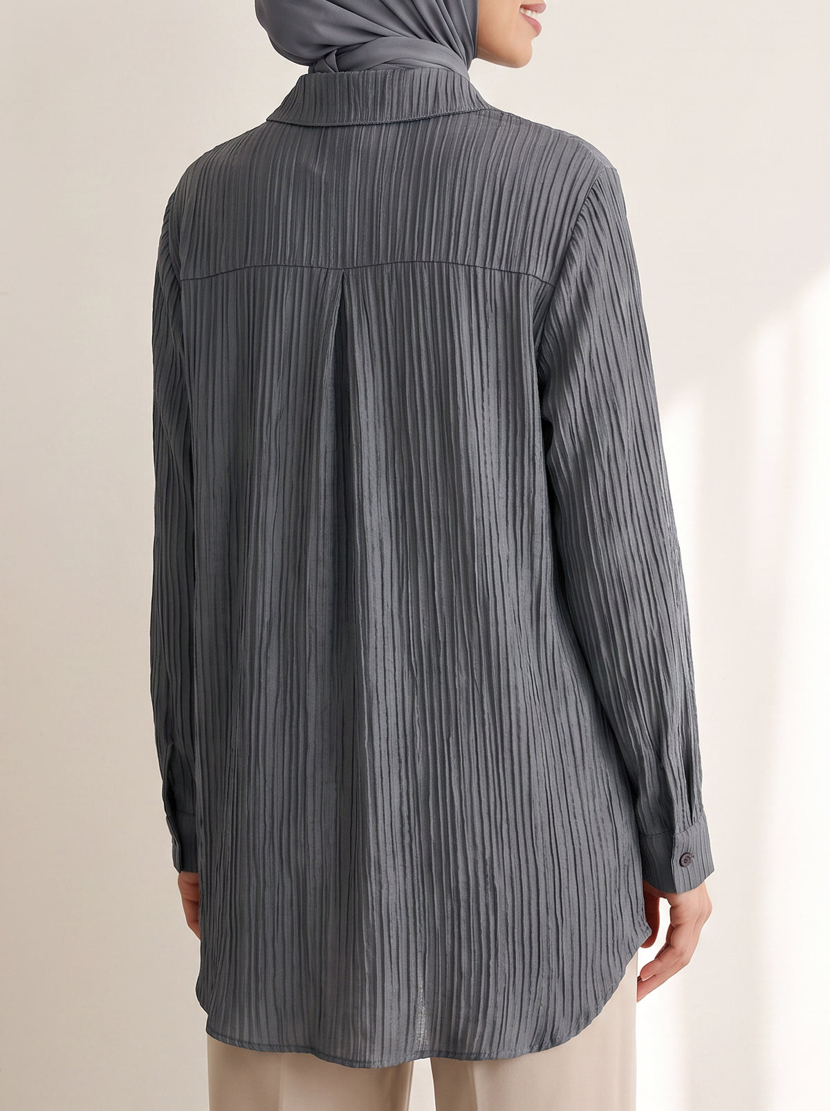 8321 Dark Grey Shirt For Women