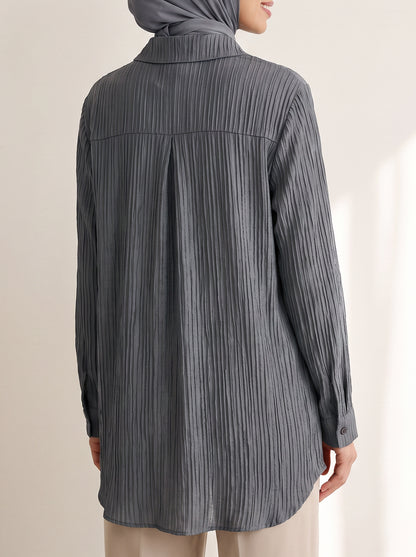 8321 Dark Grey Shirt For Women