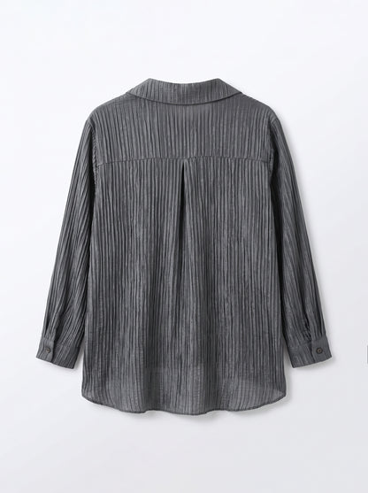 8321 Dark Grey Shirt For Women