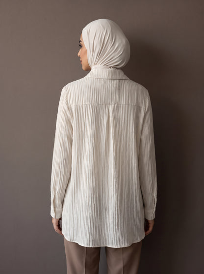 8321 Beige Shirt For Women