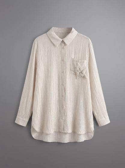 8321 Beige Shirt For Women