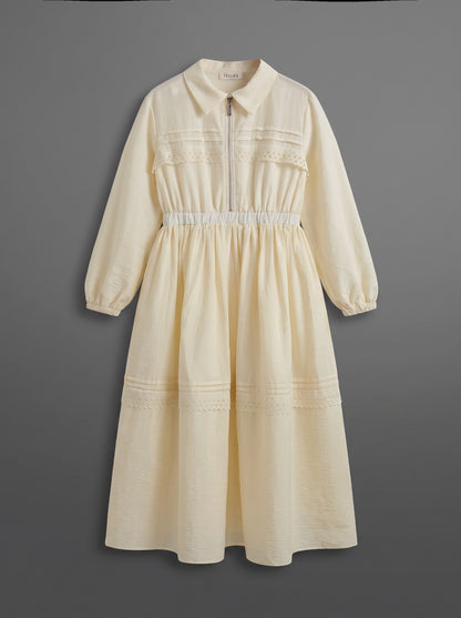 8219 Light Beige Dress For Women