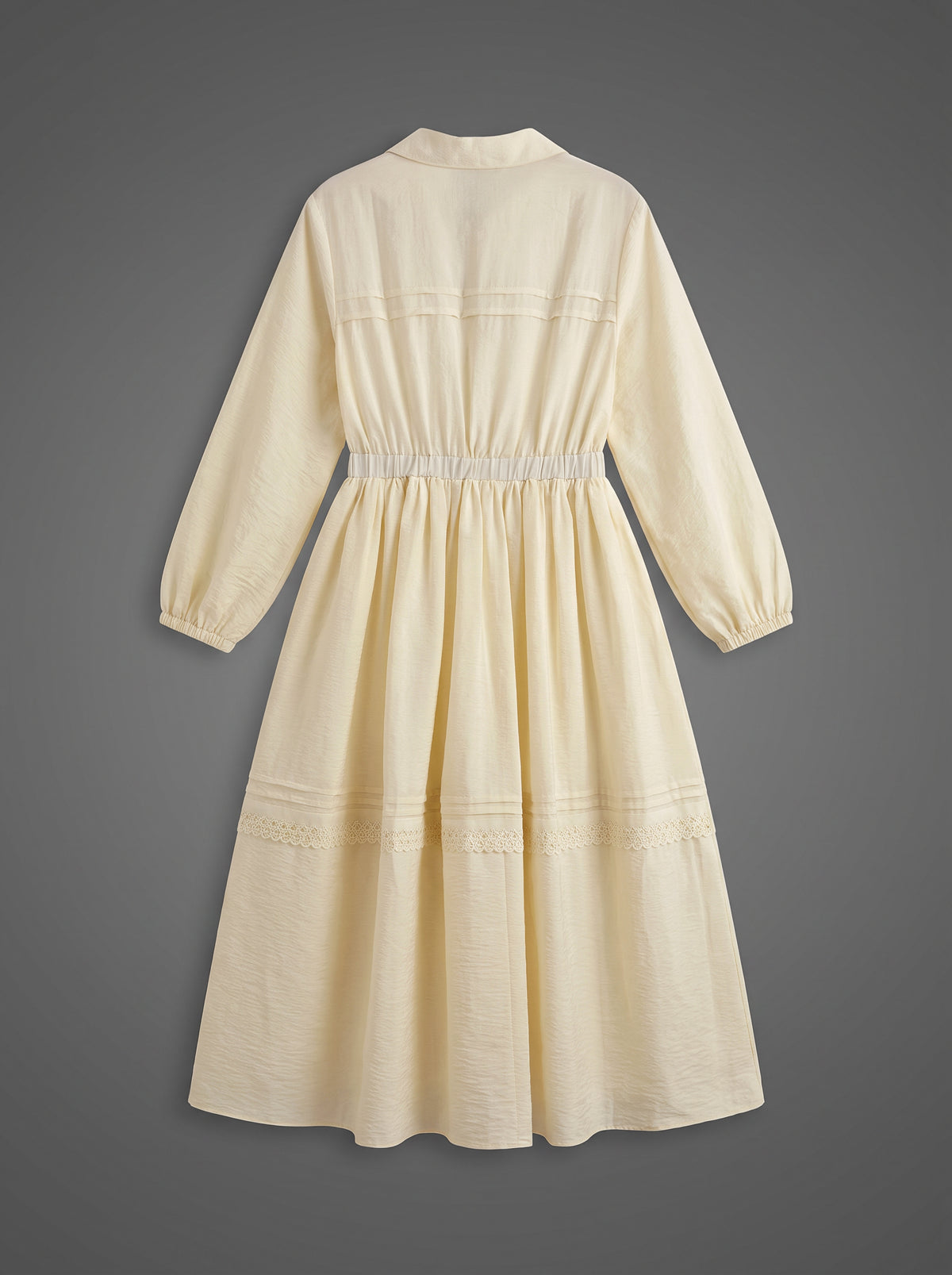 8219 Light Beige Dress For Women