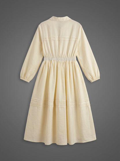 8219 Light Beige Dress For Women