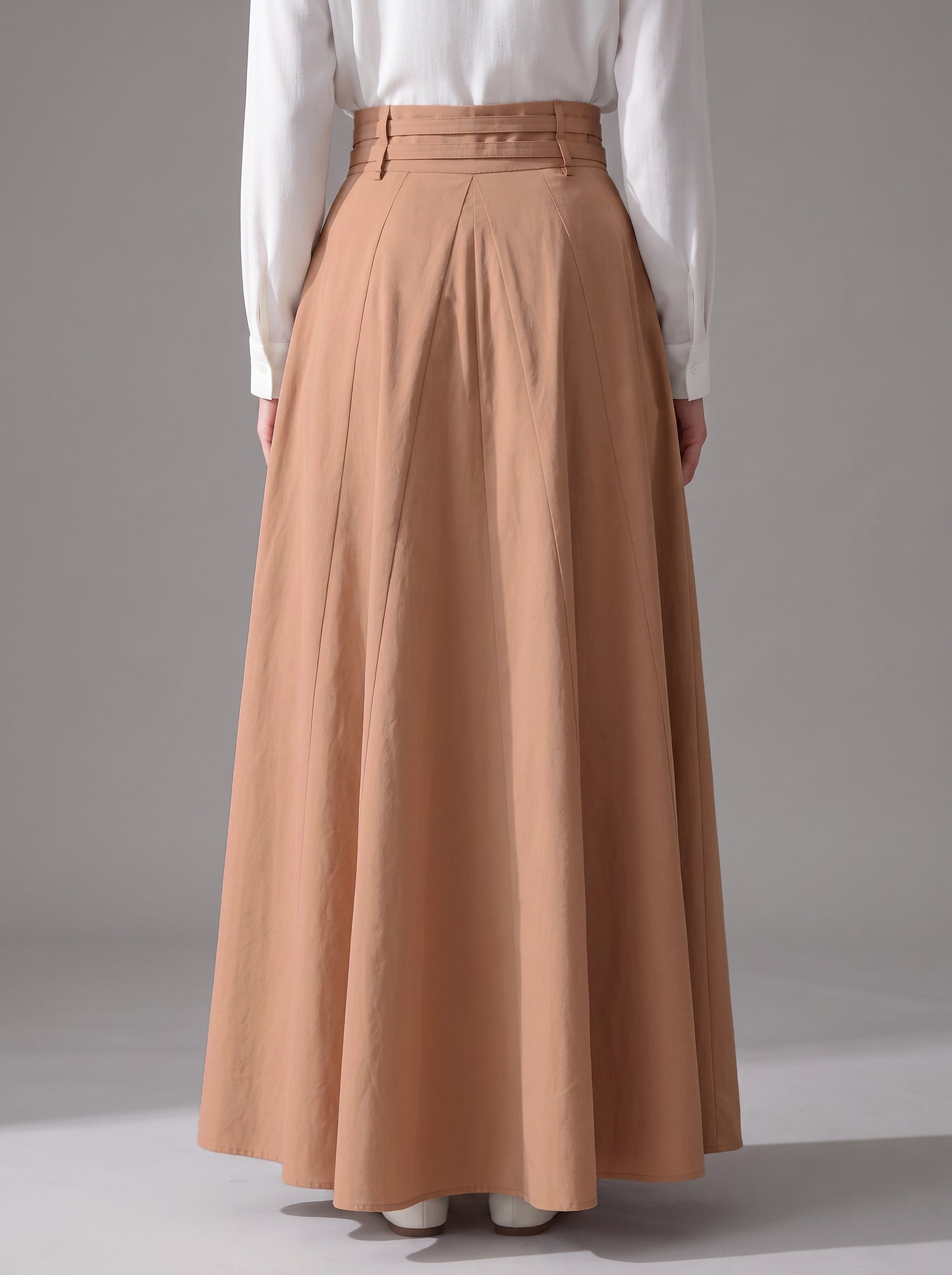 8327 Beige Skirt For Women
