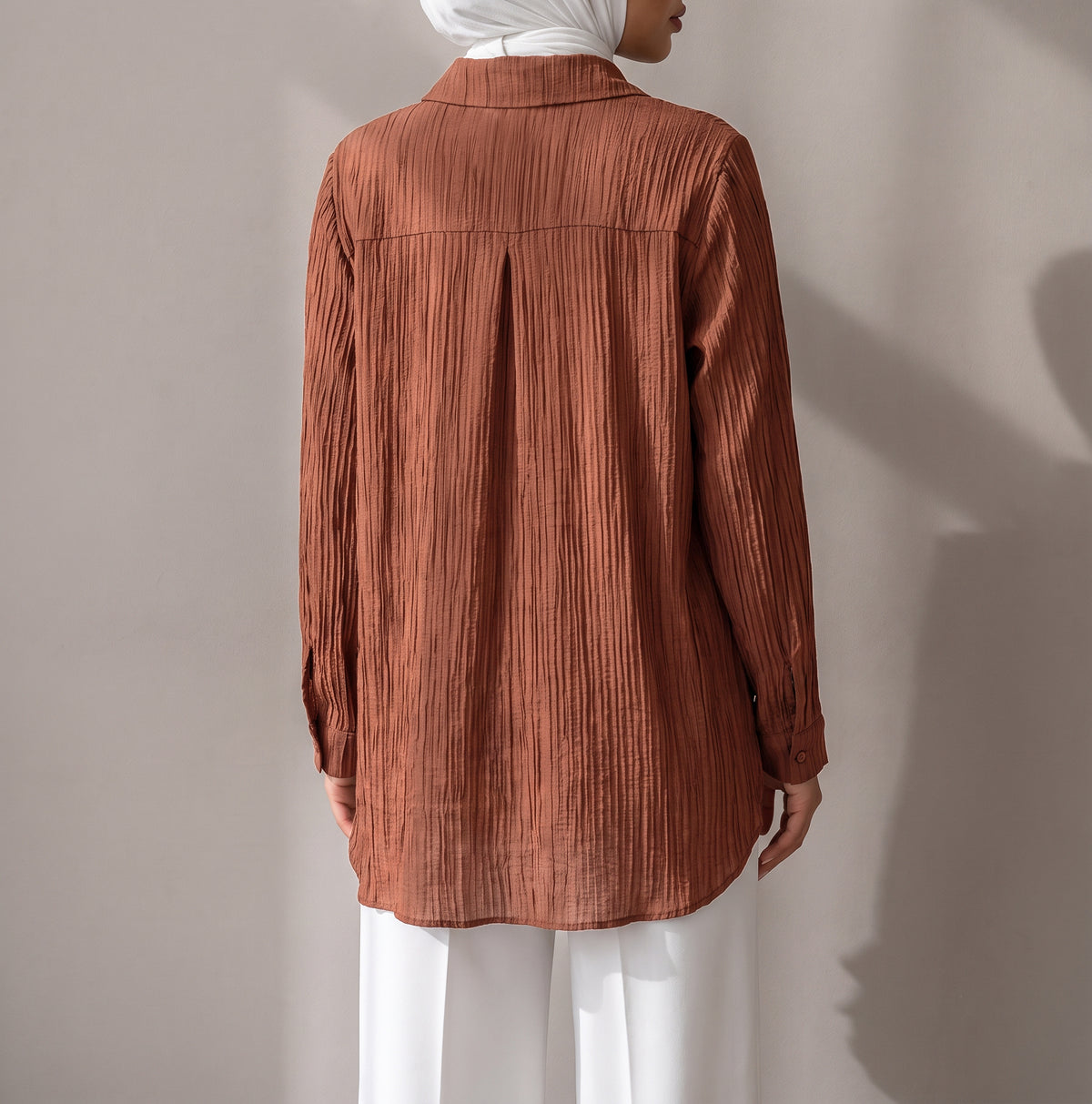 8321 Brown Shirt For Women