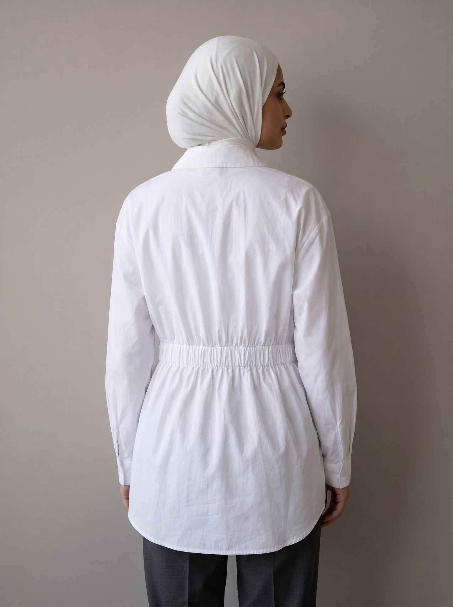 8322 White Shirt For Women