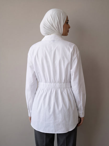 8322 White Shirt For Women
