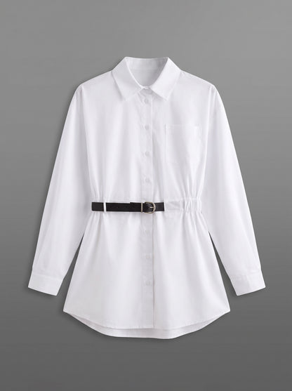 8322 White Shirt For Women