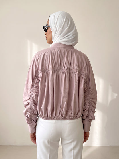 8256 Light Pink Jacket Top For Women
