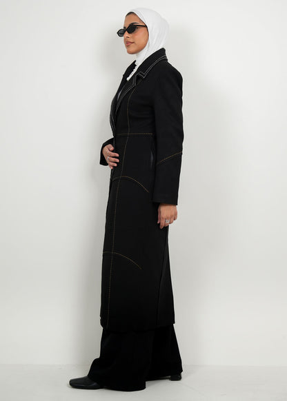 7946 Black Coat For Women