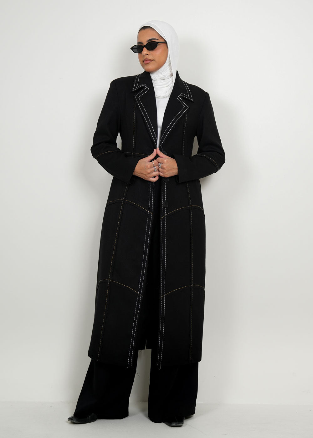 7946 Black Coat For Women