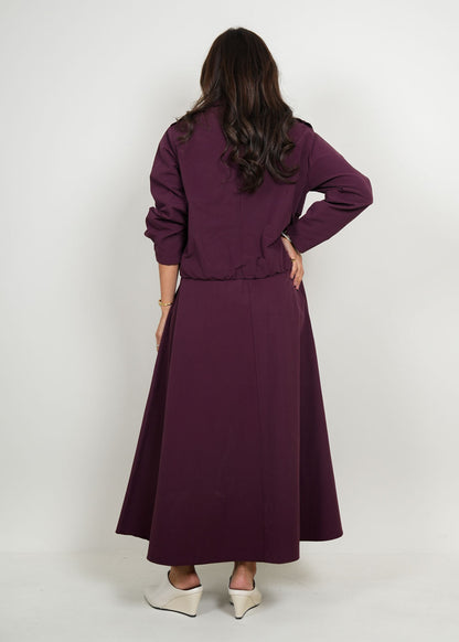 8046 Multi-Color Jacket Set For Women