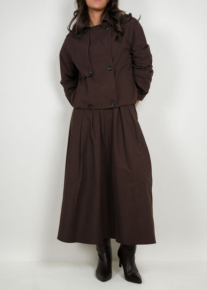 8046 Multi-Color Jacket Set For Women