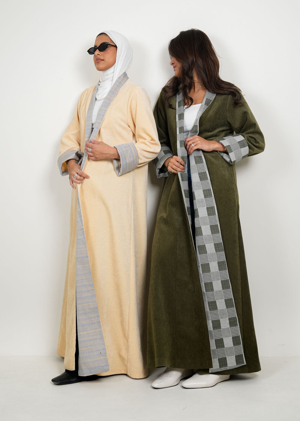 8045 Multi-Color Bisht Furwa For Women
