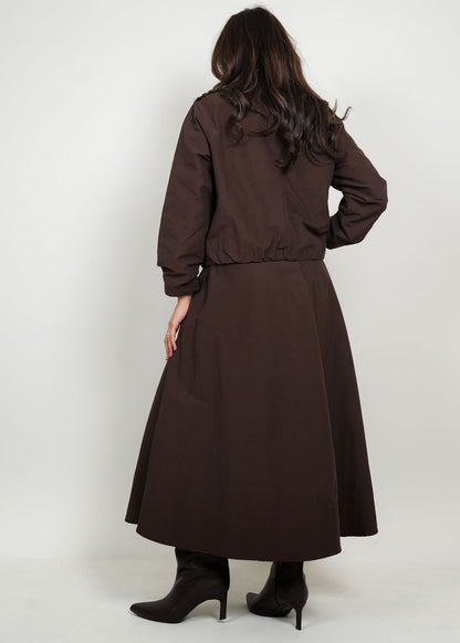 8046 Multi-Color Jacket Set For Women