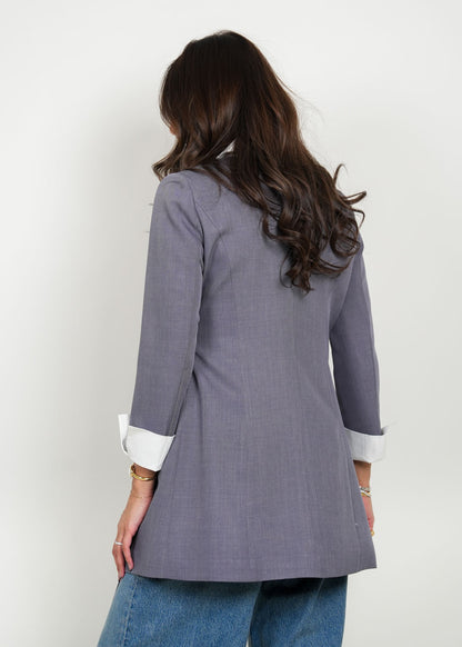 8029 Grey Top For Women