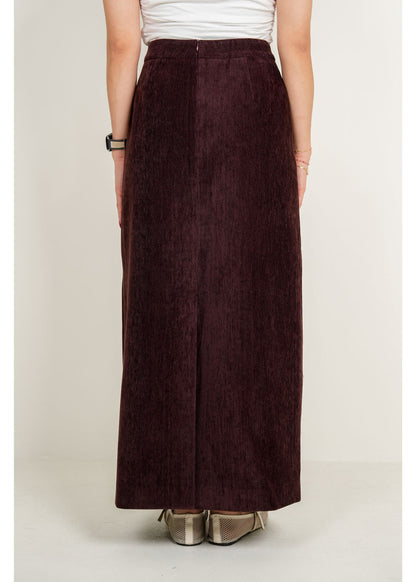 7727 Red Skirt For Women