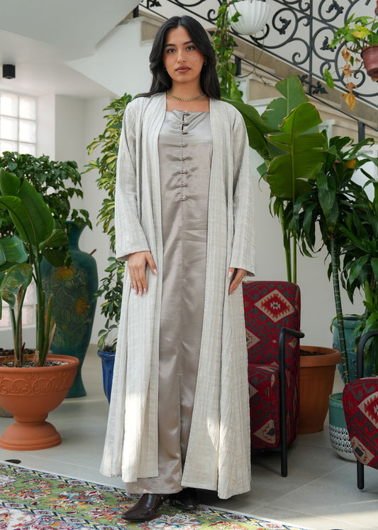 8072 Beige Daraa Set For Women