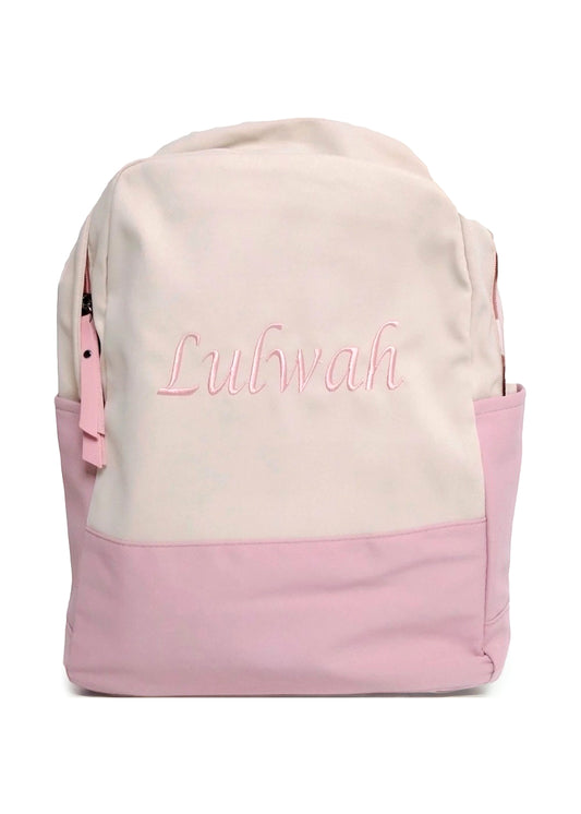 Tiya White And Light Pink Bag A0017LPNK For Kids