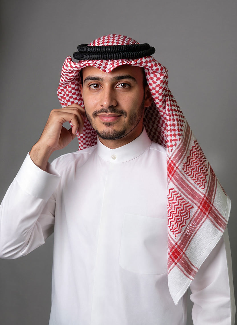 Red Shemagh Elite For Men