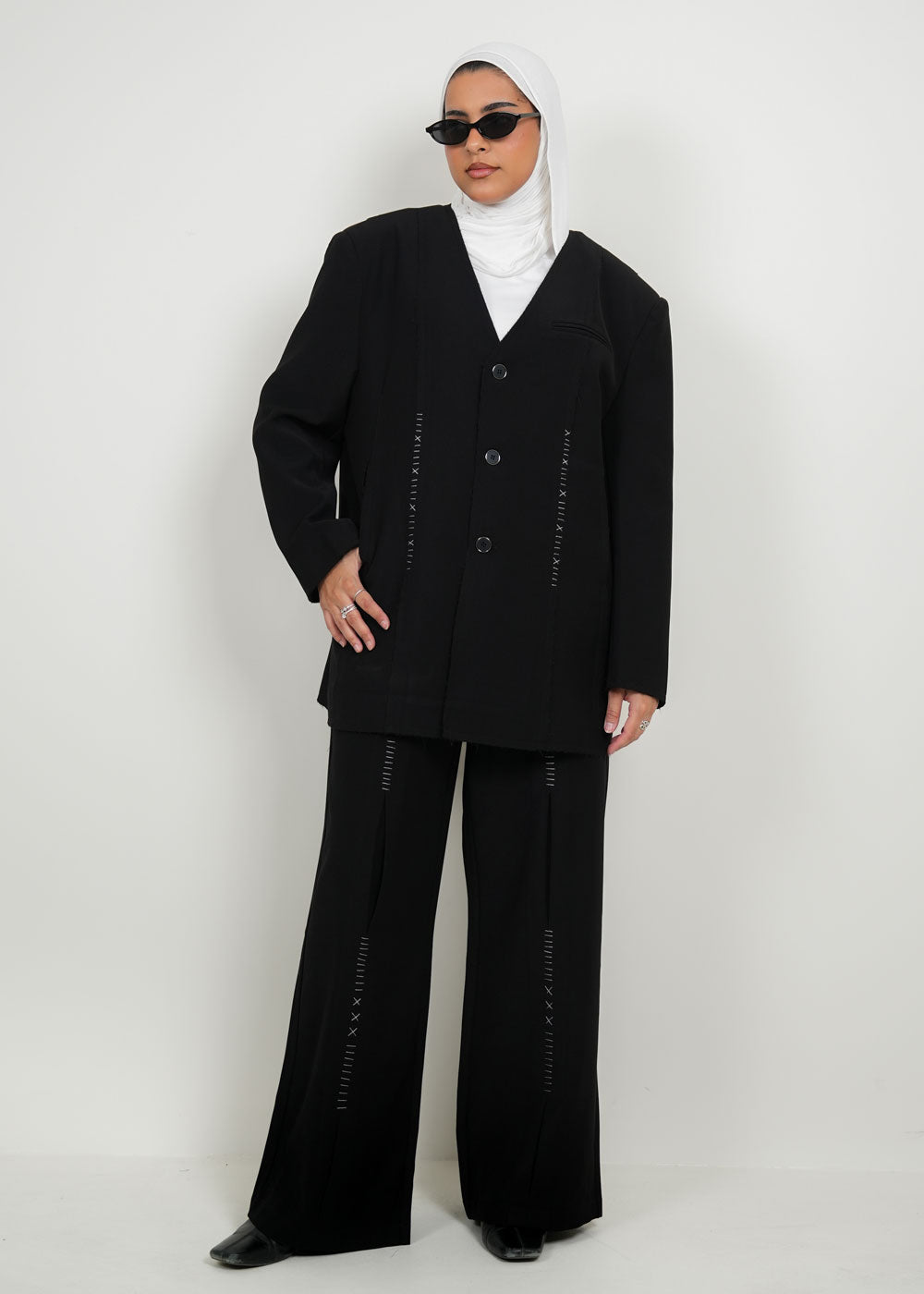 8024 Black Set For Women