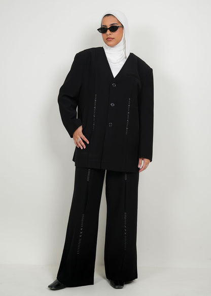 8024 Black Set For Women