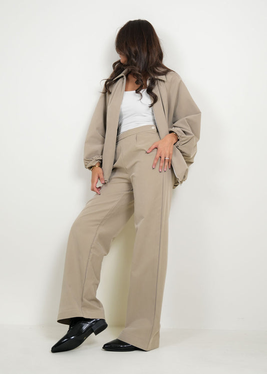 8037 Beige Set For Women